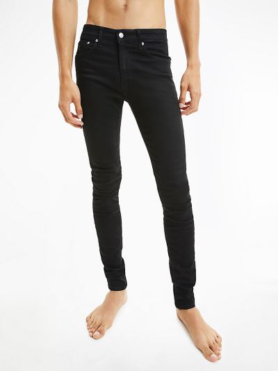 Calvin Klein Ruhák HU975087 | Calvin Klein Super Férfi Farmernadrág Fekete